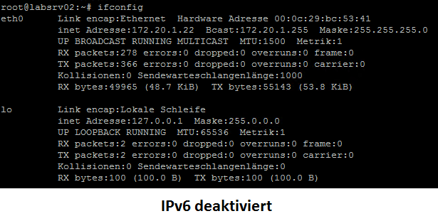 IPv6 unter Debian deaktiviern - 2